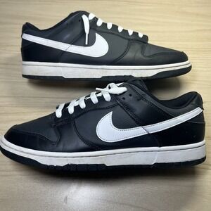 Nike Dunk Low Retro White "Black Panda" DJ6188-002 Men's Size 12 Sneakers